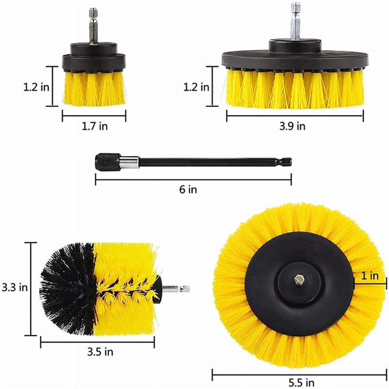 Electric Drill-Brush Kit