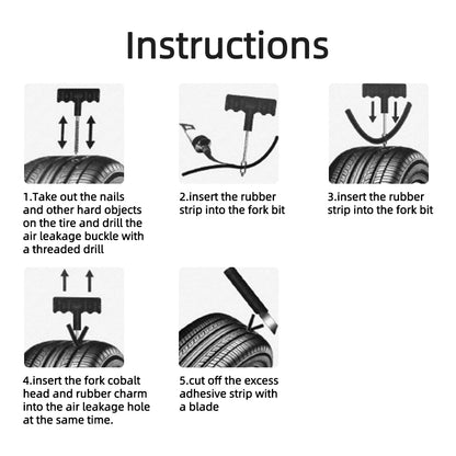 Car Tire Repair Kit