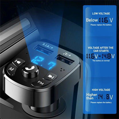 Fm Transmitter Wireless Bluetooth